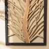 Déco murale 120x70cm motif teck arbre de vie | SECONDE MAIN