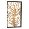 Wall decoration 120x70cm teak tree of life motif | SECOND-HAND