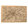 Déco 120x70cm branches de teck, cadre naturel | SECONDE MAIN