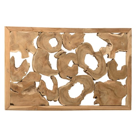 Déco 120x70cm formes arrondies teck | SECONDE MAIN