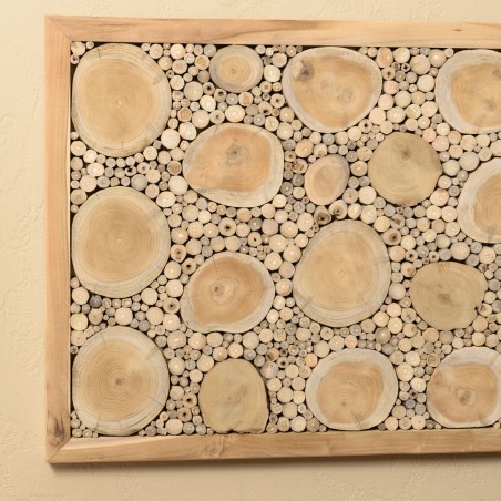 SECOND LIFE | Teak wall decoration