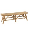 Banc 2 places en bois et rotin | Collection Amy Banc 2 places en bois et rotin | Collection Amy