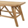 Banc 2 places en bois et rotin | Collection Amy Banc 2 places en bois et rotin | Collection Amy