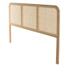 Tête de lit pour lits 160/180cm en bois et rotin | Amy Tête de lit pour lits 160/180cm en bois et rotin | Amy