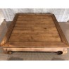 SECONDE MAIN - Table opium 120x120cm en teck recyclé