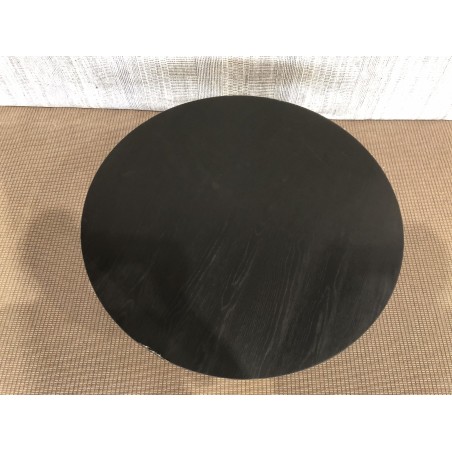 SECONDE MAIN - Table basse ronde 90x90cm bois Pin recyclé