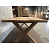 Table à manger rectangulaire SANDY 220x100cm