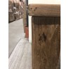 SECOND-HAND - Brown rectangular dining table 200x90cm recycled pine wood
