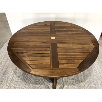 Table de jardin 4/5 pers.- table ronde | SECONDE MAIN