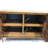 SECONDE MAIN - Buffet en bois de teck recyclé 3 portes SECONDE MAIN - Buffet en bois de teck recyclé 3 portes