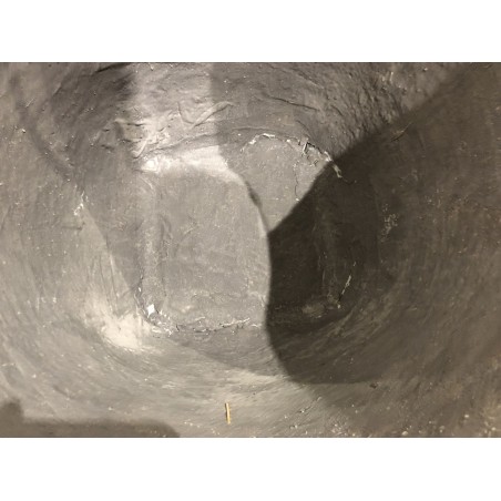 Pot de fleur rond 60x60cm en bambou naturel | Seconde Main