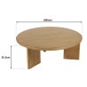 80cm round coffee table | Second Hand 80cm round coffee table | Second Hand