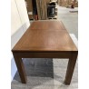 Table à manger rect. rallonge 160/200cm bois Mindi marron | Seconde Main Table à manger rect. rallonge 160/200cm bois Mindi marron | Seconde Main