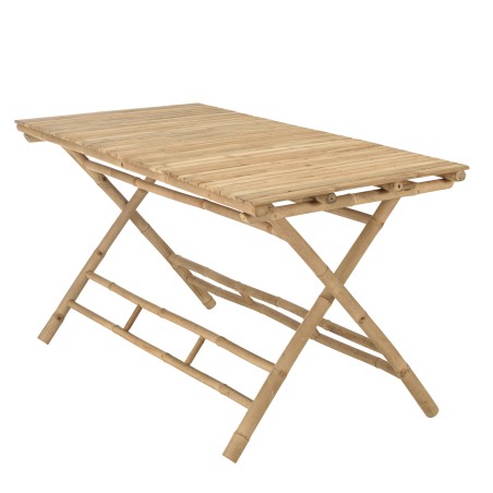 140x70cm folding bamboo dining table | Macabane Furniture