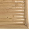 Table basse rectangulaire en bambou 90x49cm | Collection Vital