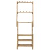 3-tier shelf and bamboo towel rack | Vital Collection