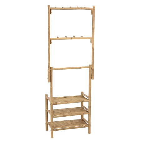 3-tier shelf and bamboo towel rack | Vital Collection