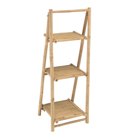 3-tier folding bamboo shelf | Vital Collection