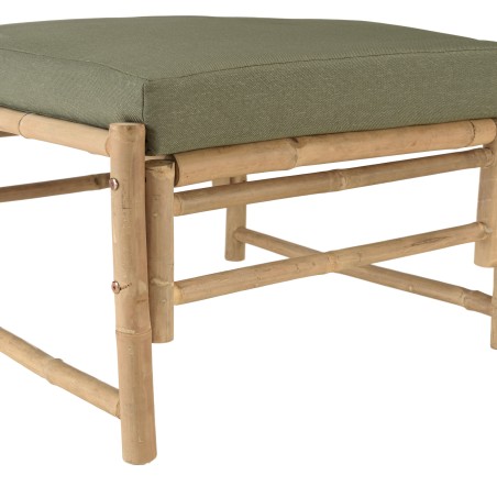 Canapé 3 p. 1 pouf 1 table basse bambou  | Collection Vital