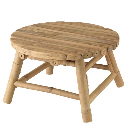 Canapé 3 p. 1 pouf 1 table basse bambou  | Collection Vital