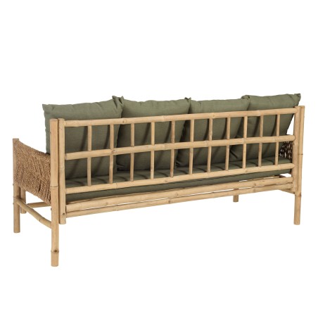 3-seater sofa, 1 footstool, 1 bamboo coffee table | Vital Collection