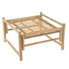 Canapé 3 p. 1 pouf 1 table basse bambou  | Collection Vital