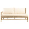 6-seater sofa and 1 bamboo coffee table | Vital Collection
