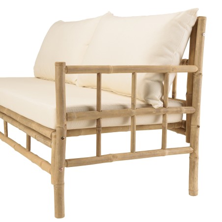 Canapé 6 places et 1 table basse en bambou | Collection Vital