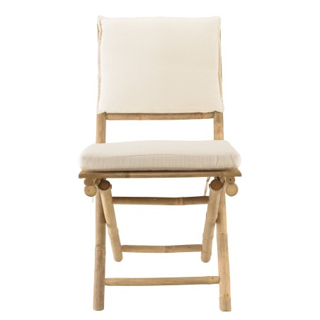 2 folding bamboo chairs and 1 folding table | Vital Collection