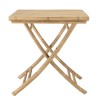 2 folding bamboo chairs and 1 folding table | Vital Collection