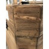 SECONDE MAIN - Coffre rangement marron bois