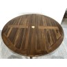 SECONDE MAIN - Table de jardin 4/5 pers ronde