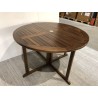 Round garden table for 4/5 people - SECOND-HAND