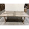 SECONDE MAIN - Table de jardin en bois Teck - 10/12 pers