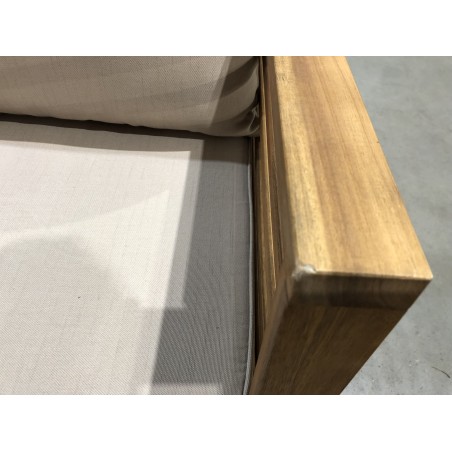 Salon de jardin 5 places en acacia | Seconde vie