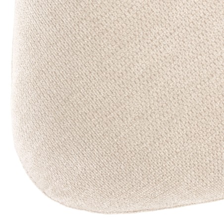 Ensemble: canapé 1 place avec dossier + 3 poufs | Collection LEOPOLD