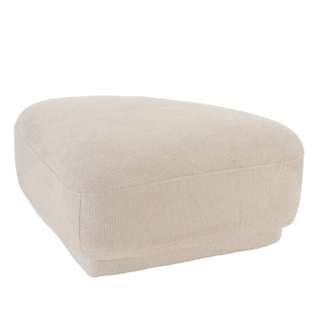 Ensemble: canapé 1 place avec dossier + 3 poufs | Collection LEOPOLD