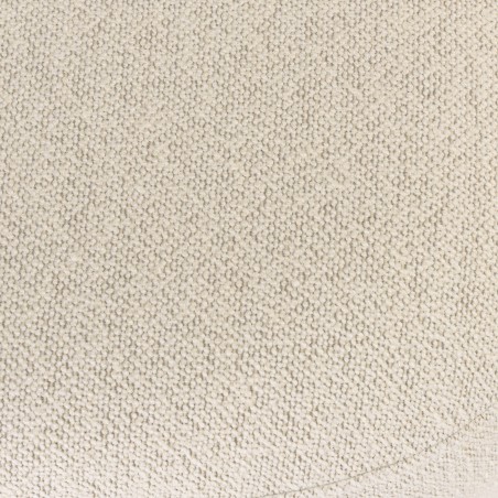 Banc en tissu petite bouclette beige | Collection Leopold