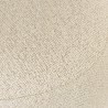 Pouf forme design n°2 en tissu petite bouclette beige  | Collection Leopold