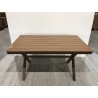Rectangular Garden Table for 4 People - 140 x 80 cm | Second Life