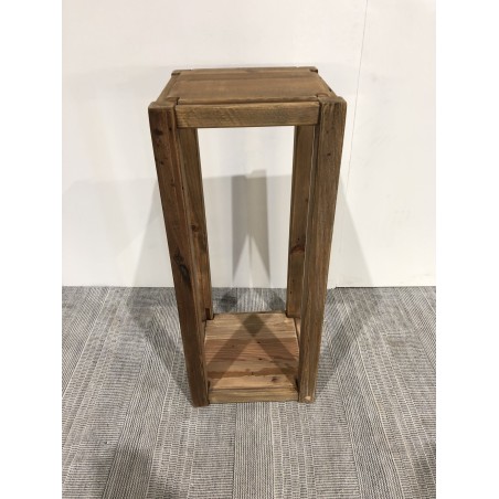 Brown recycled pine wood saddle - Second-hand - Fast delivery