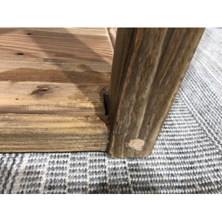 Brown recycled pine wood saddle - Second-hand - Fast delivery