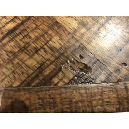 Rectangular dining table 220x100cm recycled wood | Second Life