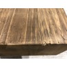 SECONDE MAIN - Table basse marron scandi rectangulaire 4 tiroirs bois