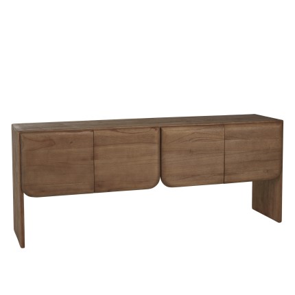 Buffet 4 tiroirs en bois de mindi | Collection Romy | Macabane