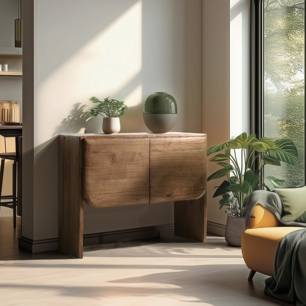 Buffet 2 portes en bois de mindi | Collection Romy | Macabane