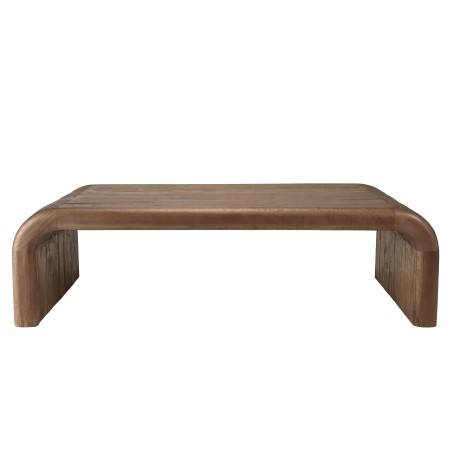 Sleek coffee table in mindi wood | Romy Collection | Macabane