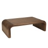 Sleek coffee table in mindi wood | Romy Collection | Macabane
