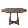Table à manger ronde 140x140cm en bois de mindi | Collection Romy