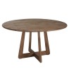Table à manger ronde 140x140cm en bois de mindi | Collection Romy